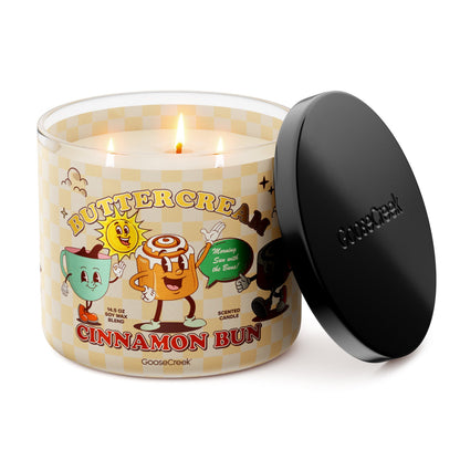 Buttercream Cinnamon Bun 3-Wick Candle