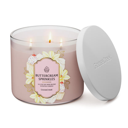 Buttercream Sprinkles 3-Wick Candle