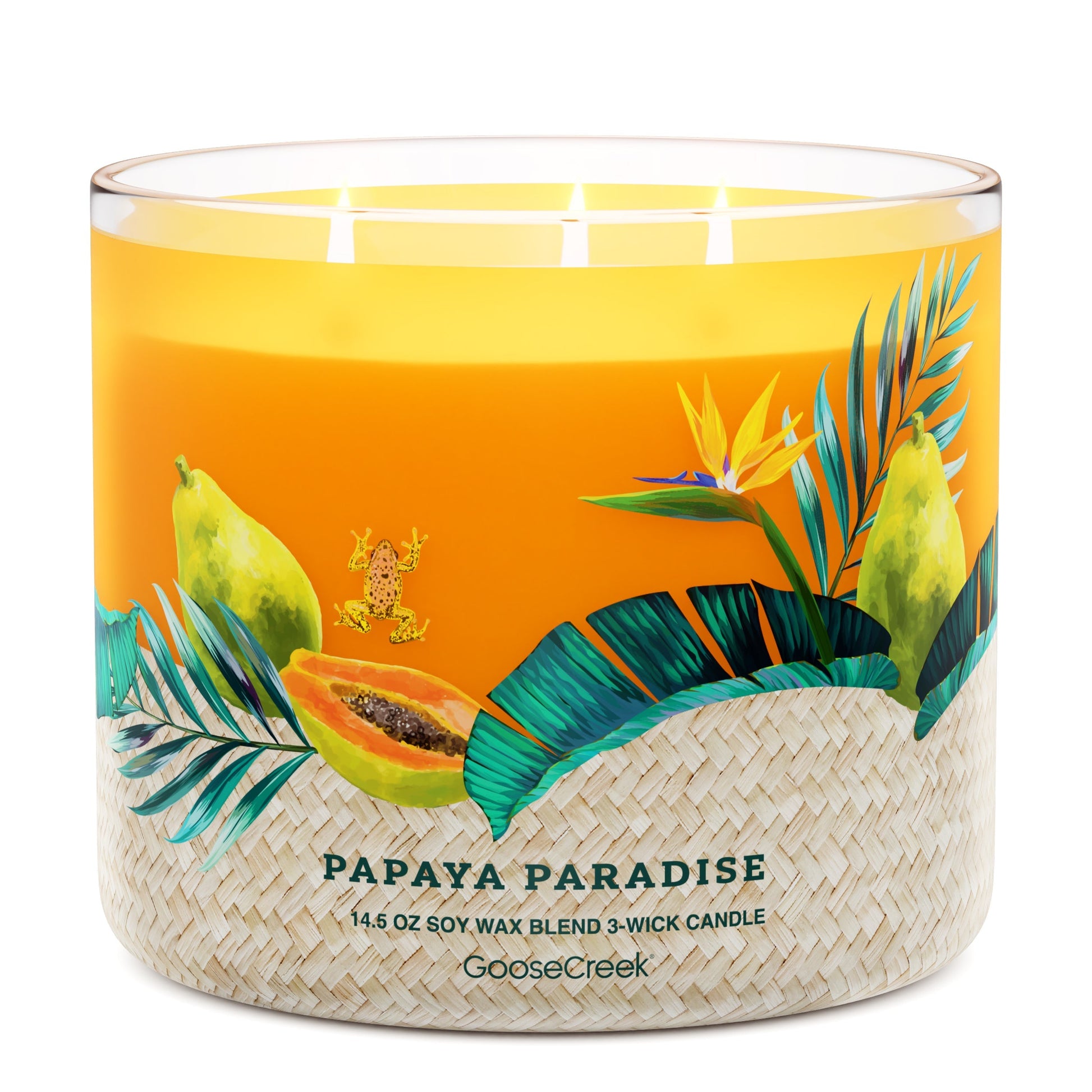 Papaya Paradise 3-Wick Candle